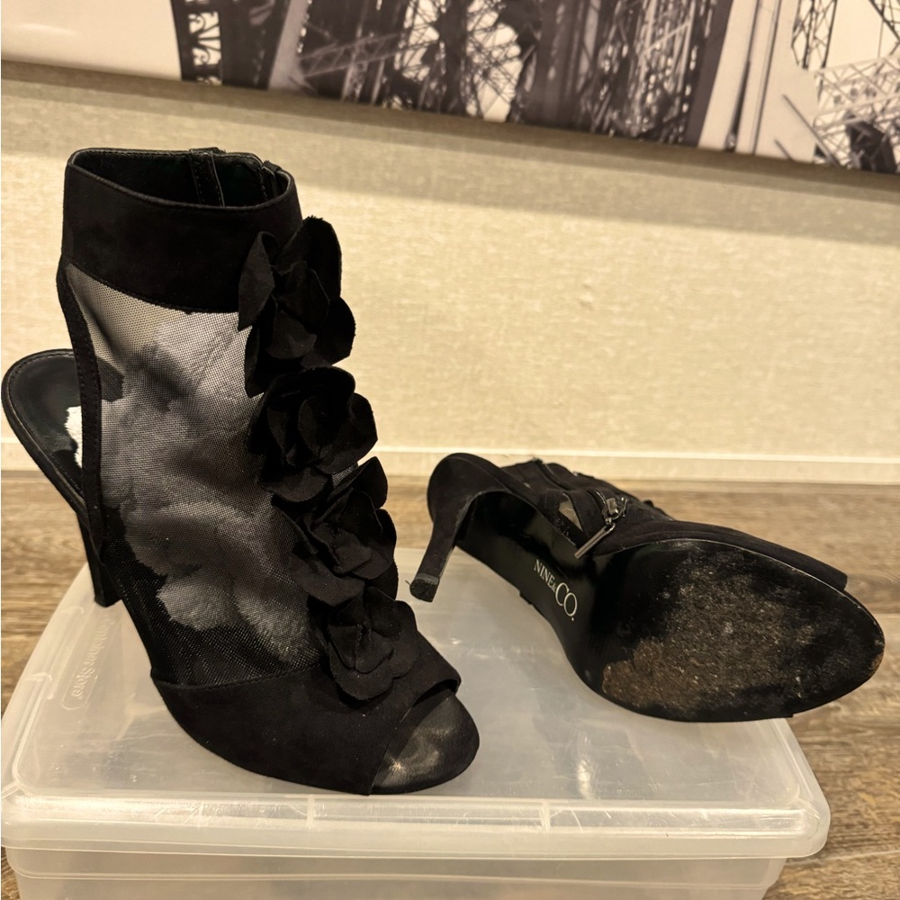 Black high heels